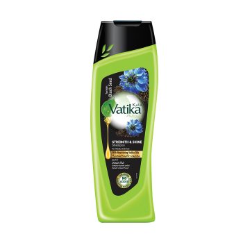 Vatika Naturals Multivitamin Blackseed Shampoo - 400ml | For Shine, Complete Nourishment & Strength | Enriched With Blend Of Vitamin A,E,F & Blackseed